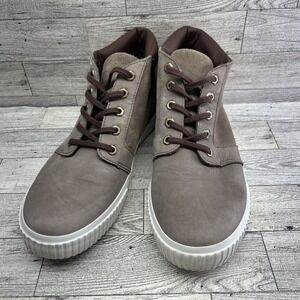 Timberland Skyla Bay Brown Tan White Nubuck Suede Ankle Boots Shoes Women Sz 8.5